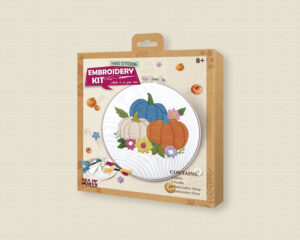 DIY Embroidery Kit-Harvest Pumpkin