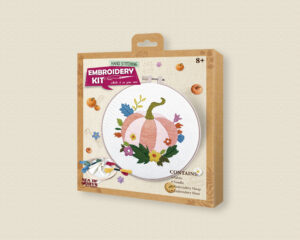 DIY Embroidery Kit-Autumn Pumpkin