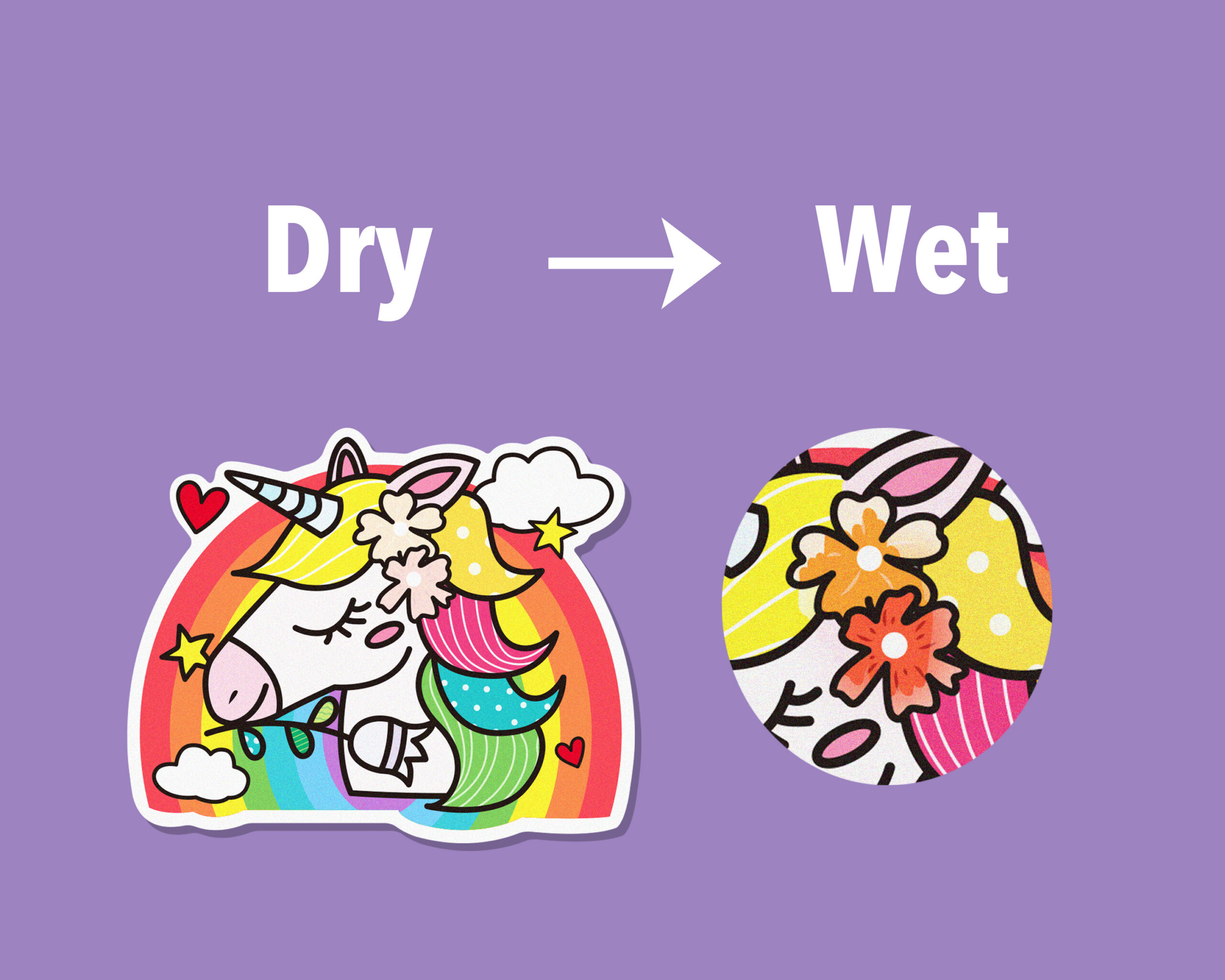Magic Water Placemat-Unicorn-3 Magic Water Placemat-Unicorn - 图片 3