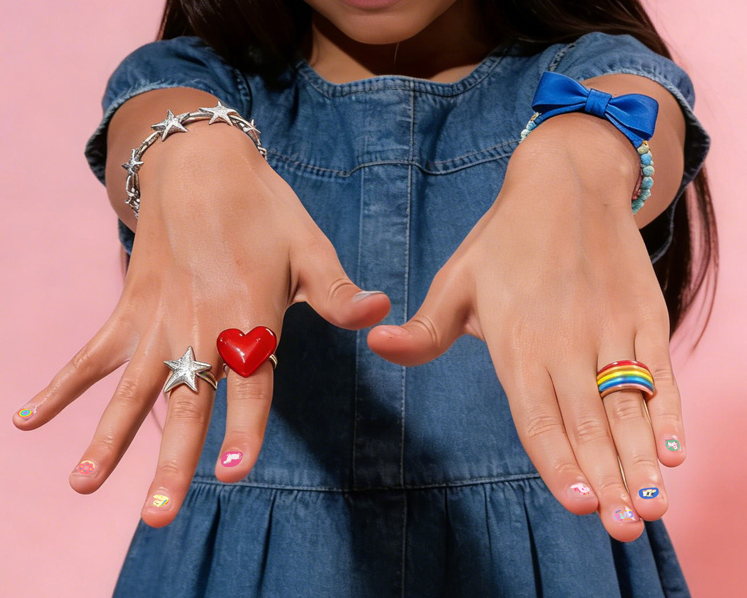 nail stickers-unicorn-3 Kids Nail Stickers-Unicorn - 图片 3