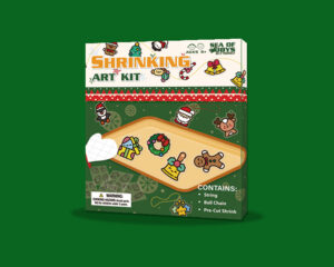 Shrinking Art Kit-Shrinky Christmas