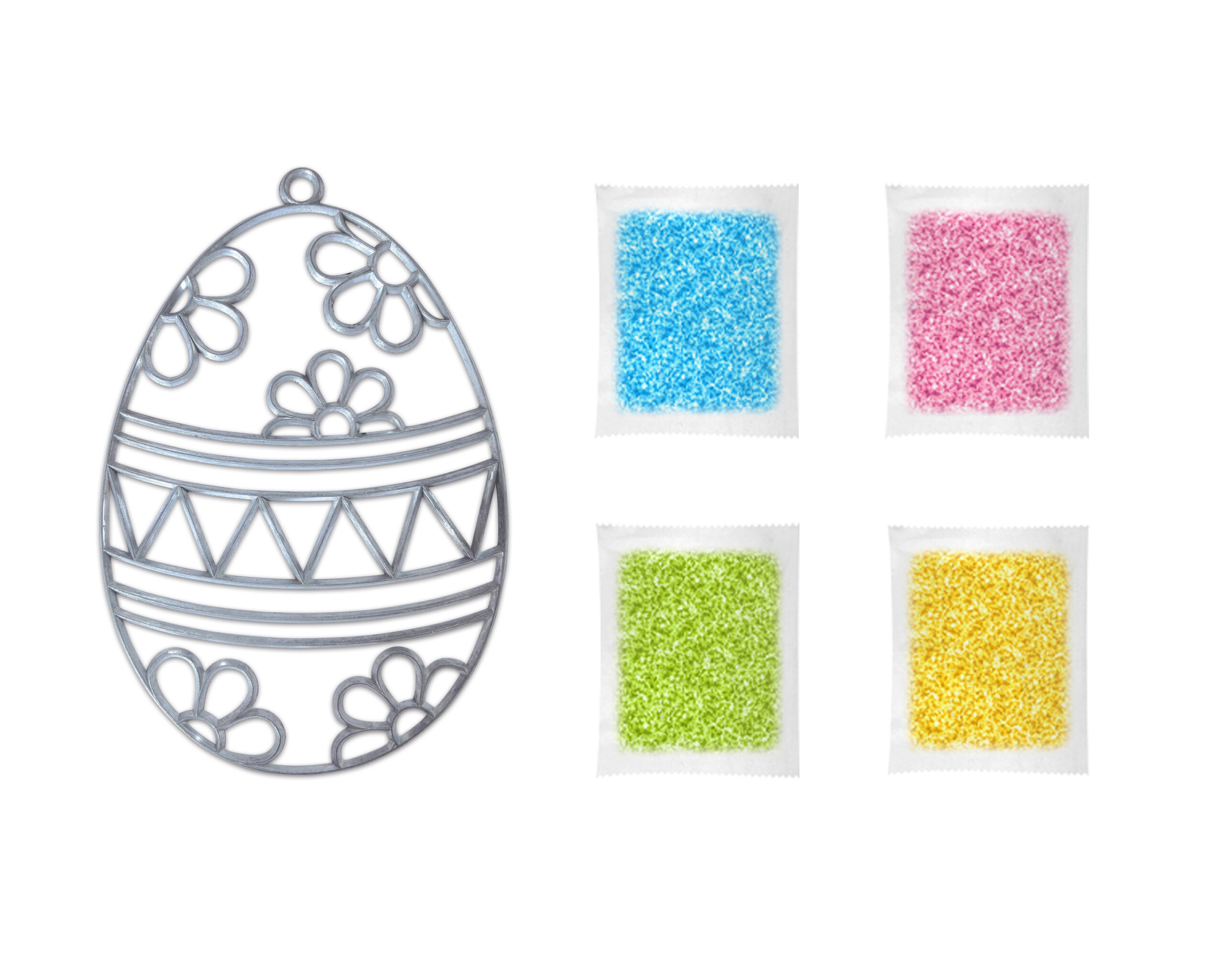 Easter Day-Egg-Oven Bakery DIY Suncatcher-Easter Egg - 图片 2