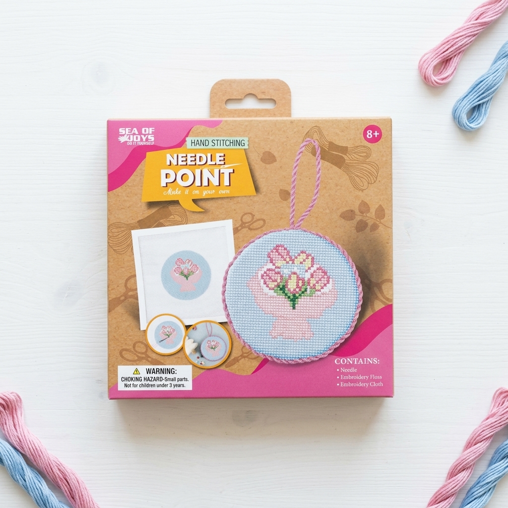 make your own needlepoint kit winter cabin (ๅคๅถ) make your own needlepoint kit winter cabin (ๅคๅถ)