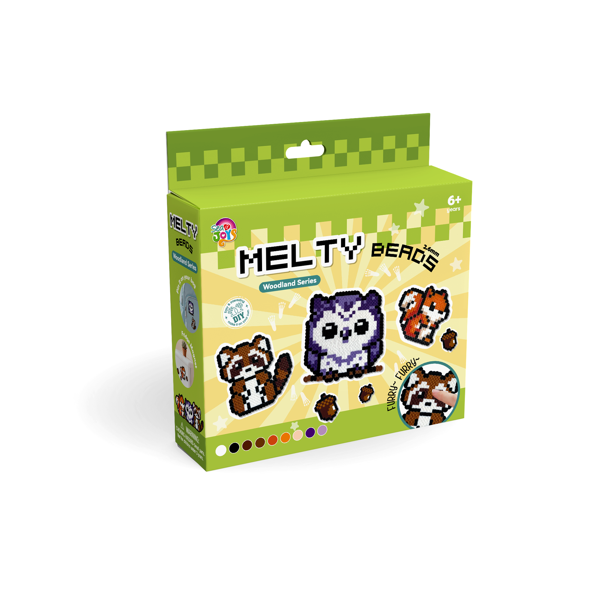 Forest Animal 2.6mm Mini Fuse Bead Craft Kit