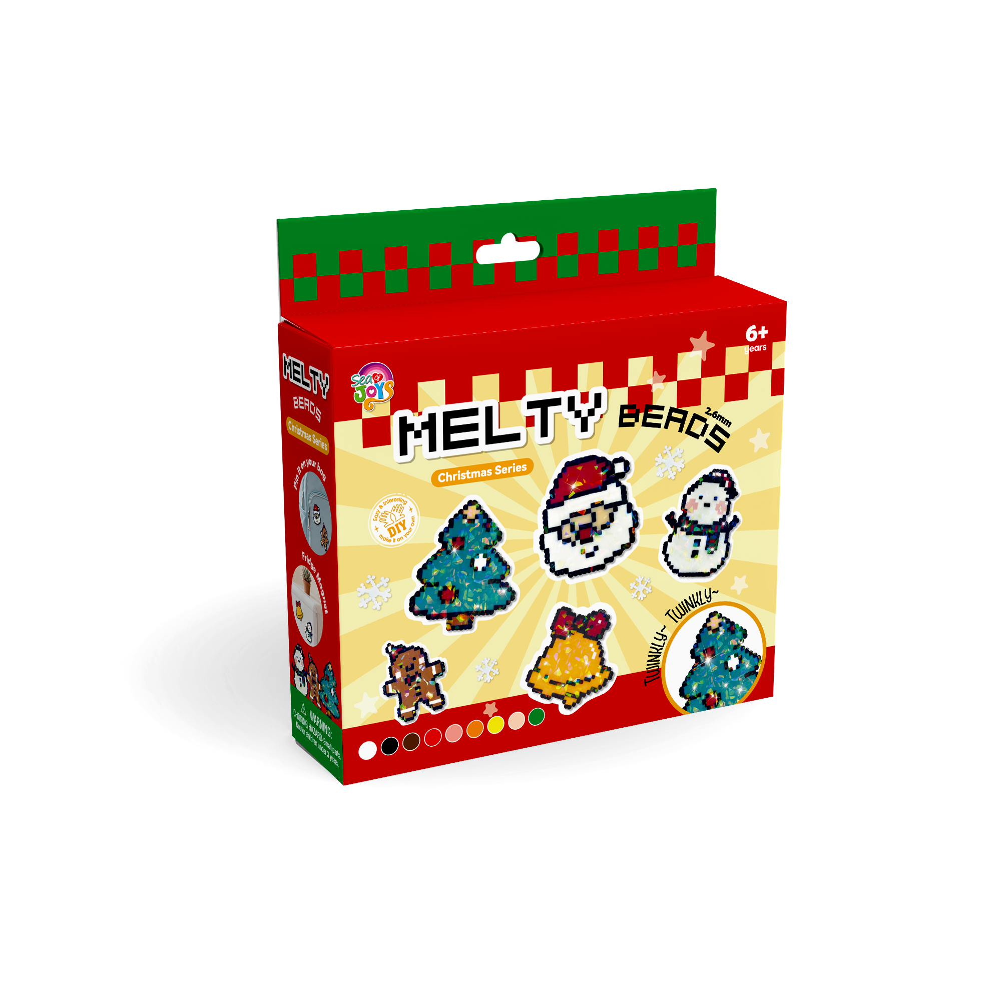 Christmas 2.6mm Mini Fuse Bead Ornament Kit